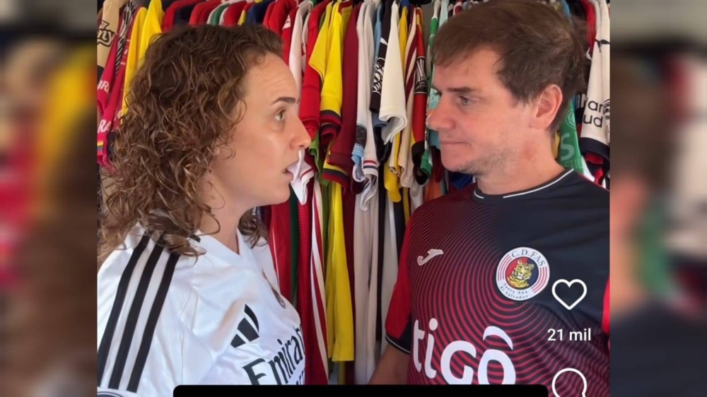 Influencer argentino Jero Freixas sorprende a sus seguidores al usar la camisa de FAS