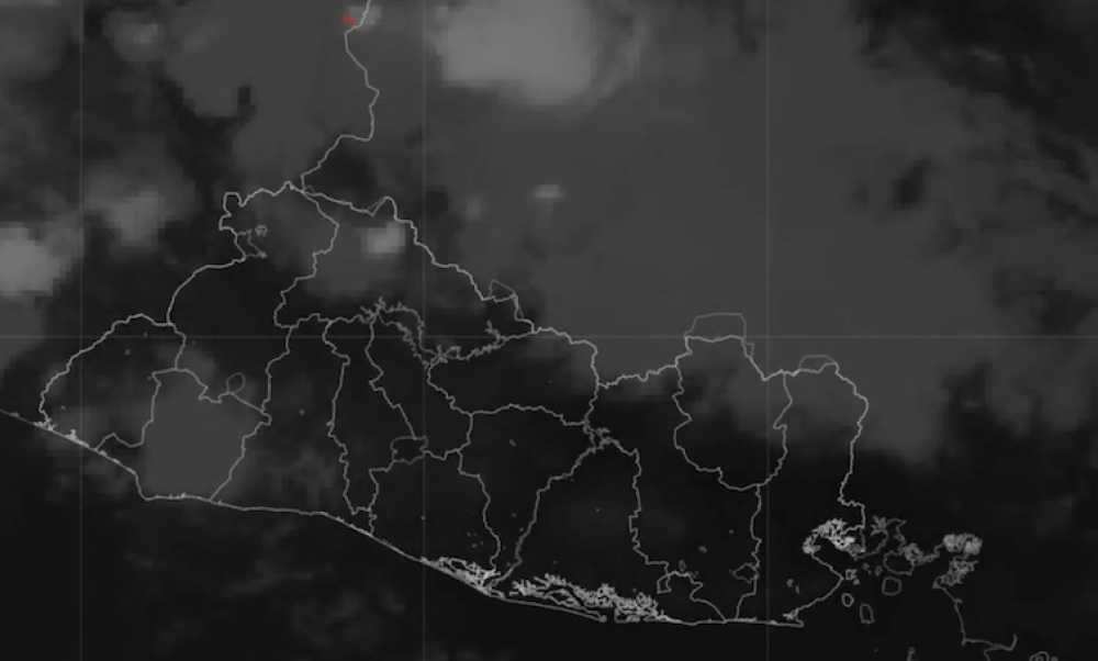 Medio Ambiente prevé chubascos y calor intenso para este lunes en El Salvador