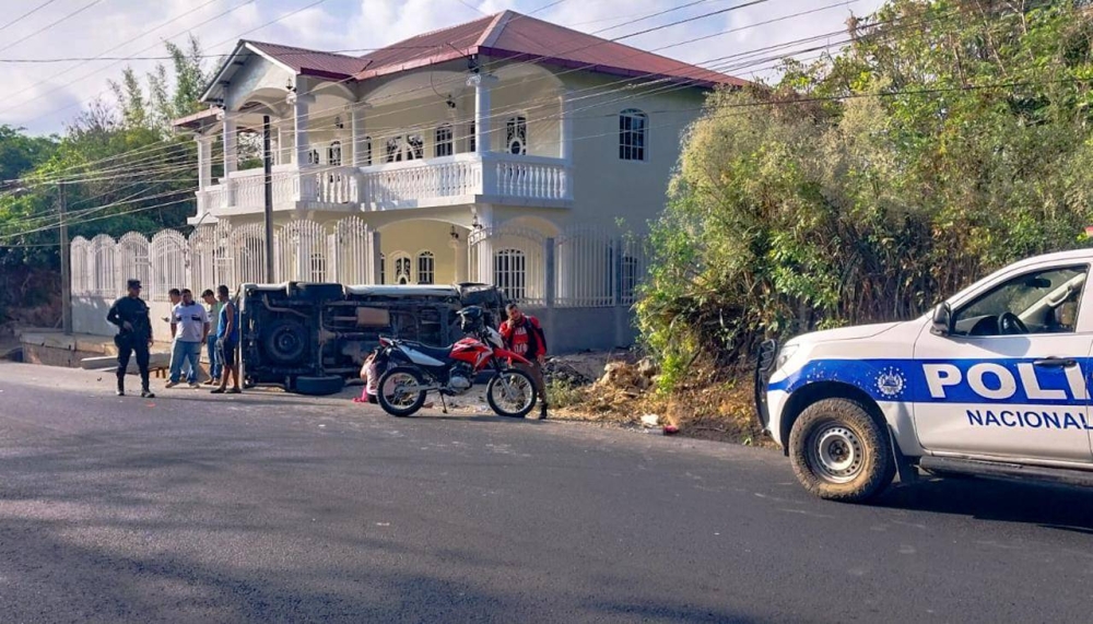 Tres niñas lesionadas al ser impactadas por un vehículo en Cabañas