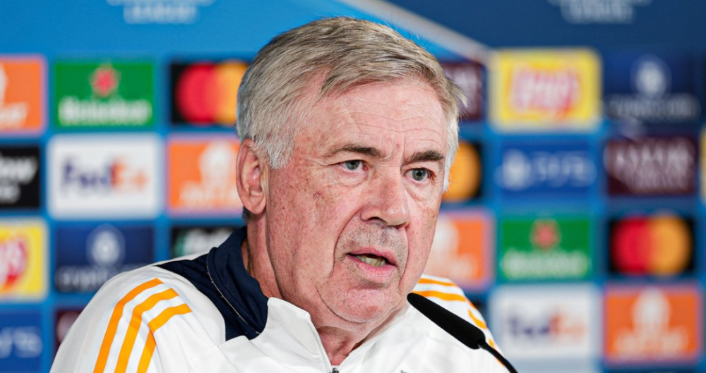 «Ancelotti reconoce que le quedan muy pocas posibilidades al Real Madrid tras su derrota ante el Arsenal»