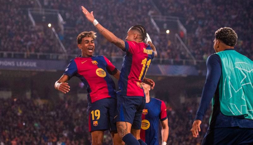 Raphinha: «Estamos haciendo números espectaculares y espero que sigamos así»