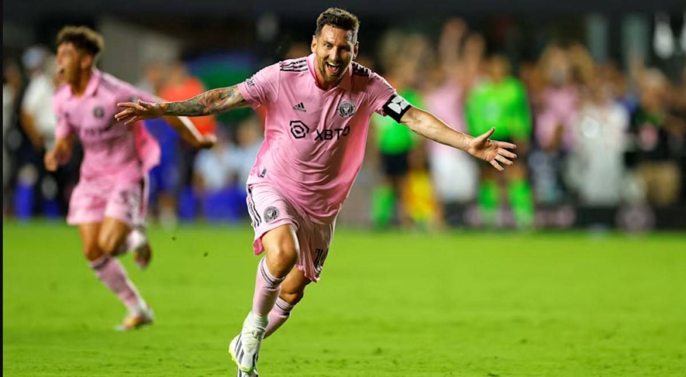 Messi marca un doblete y el Inter Miami pasa a semifinales de la Copa de Campeones de la Concacaf