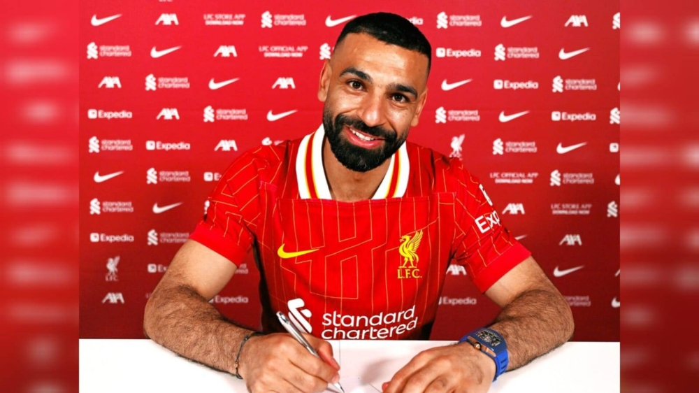 Mohamed Salah extiende su contrato con Liverpool hasta 2027
