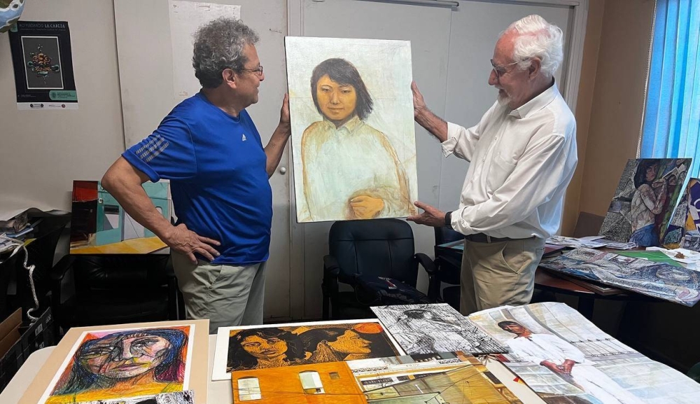 Retorno con pinceladas de memoria: Óscar Deras vuelve a El Salvador