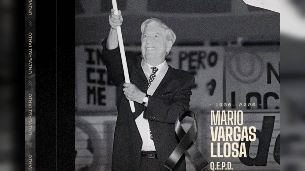 El fútbol peruano despide a Mario Vargas Llosa, el hincha más ilustre del Universitario