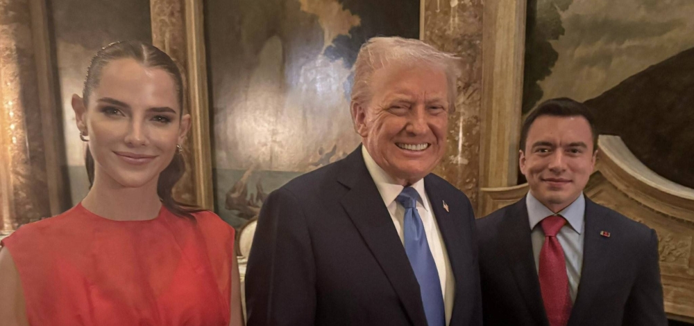 Trump felicita a Daniel Noboa y asegura que será un gran líder