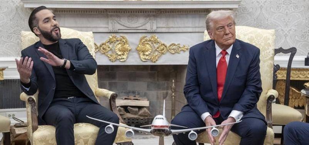 Bukele le ofrece ayuda a Trump para resolver «problema con el crimen y el terrorismo» de EEUU