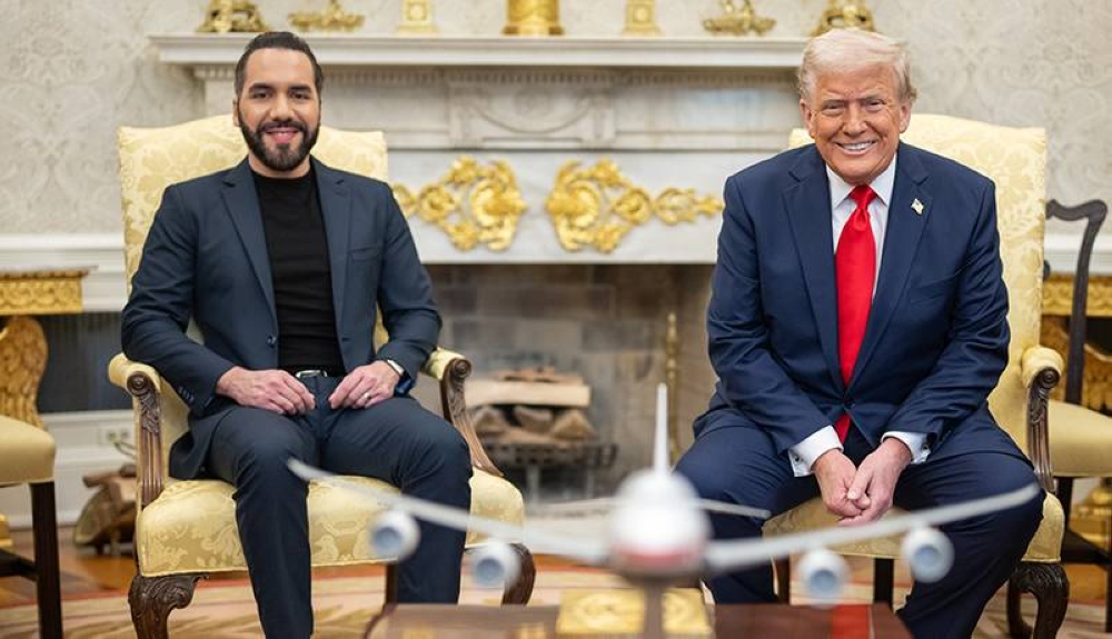 [FOTOS]: Así fue el encuentro entre Bukele y Trump en la Casa Blanca
