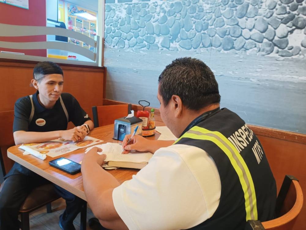 Ministerio de Trabajo inicia inspecciones para verificar pago de asueto y propinas en Semana Santa