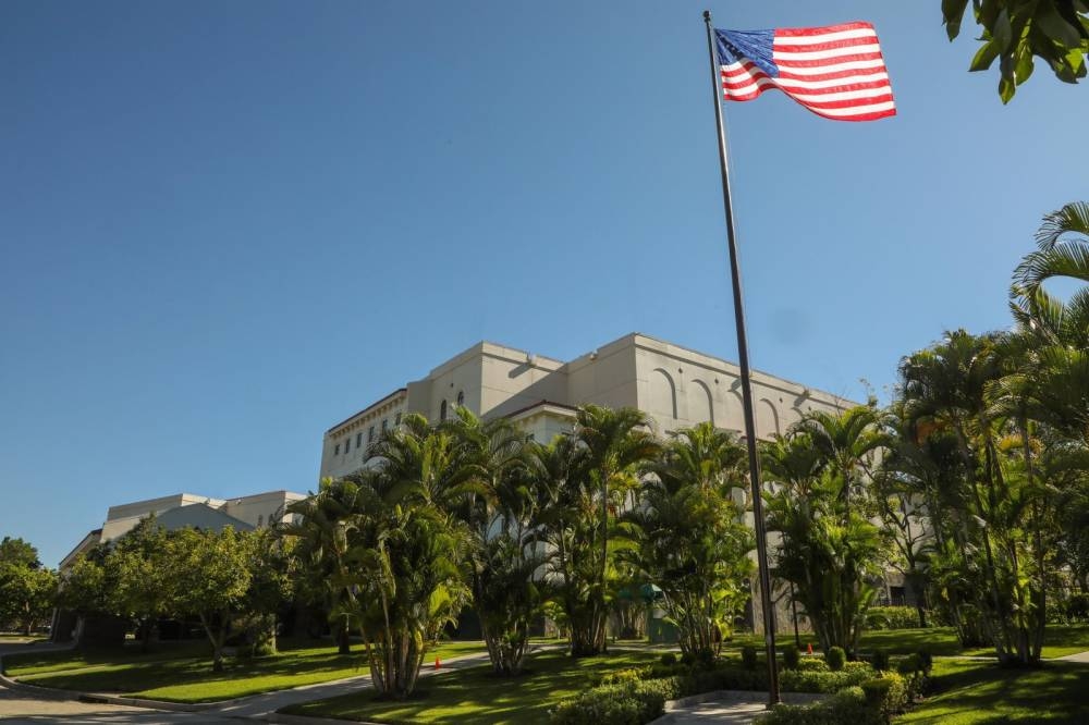 Estos días estará cerrada la Embajada de Estados Unidos en El Salvador
