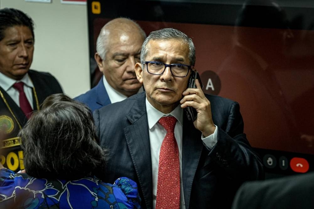 El expresidente Humala es condenado a 15 años de cárcel por lavado de activos en Perú