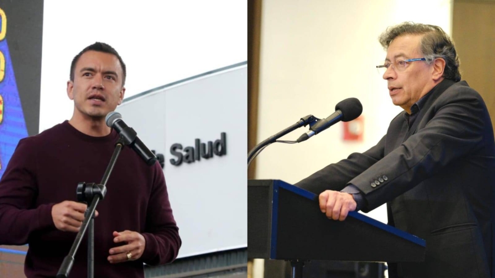 Petro afirma que no puede reconocer elecciones ecuatorianas hechas «bajo estado de sitio»