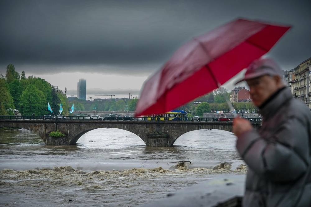 Lluvias torrenciales, ríos desbordados e inundaciones en el norte de Italia