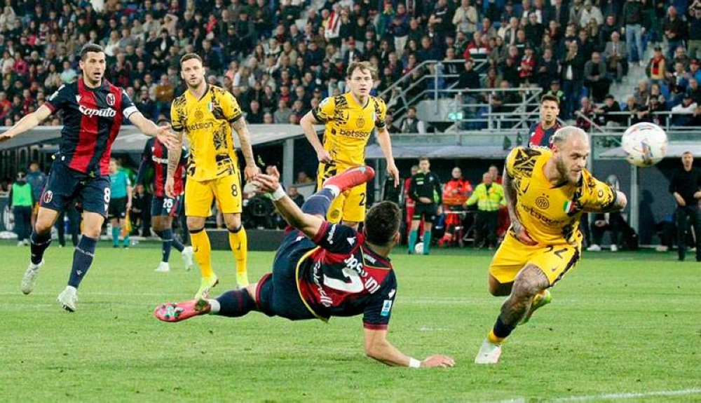 El Inter cae ante Bolonia y complica el «scudetto»