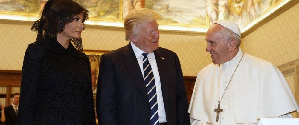Trump ordena banderas a media asta por la muerte del papa Francisco