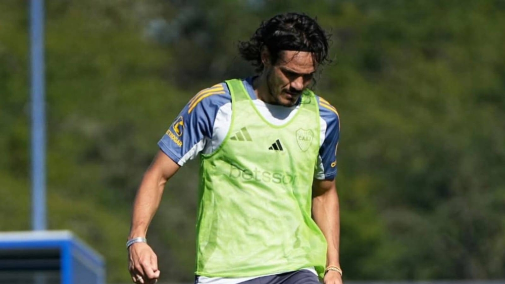 Edison Cavani se pierde el Superclásico de Boca Juniors ante River Plate