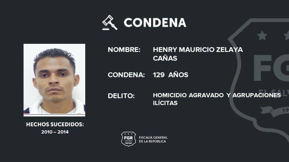 Condenan a 129 años de prisión a pandillero por participar en el asesinato de exalcalde de Lolotique en 2012