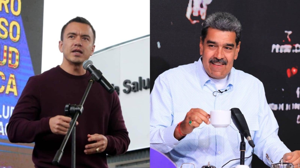 Maduro insiste en que hubo un «tremendo fraude» en Ecuador con la reelección de Noboa