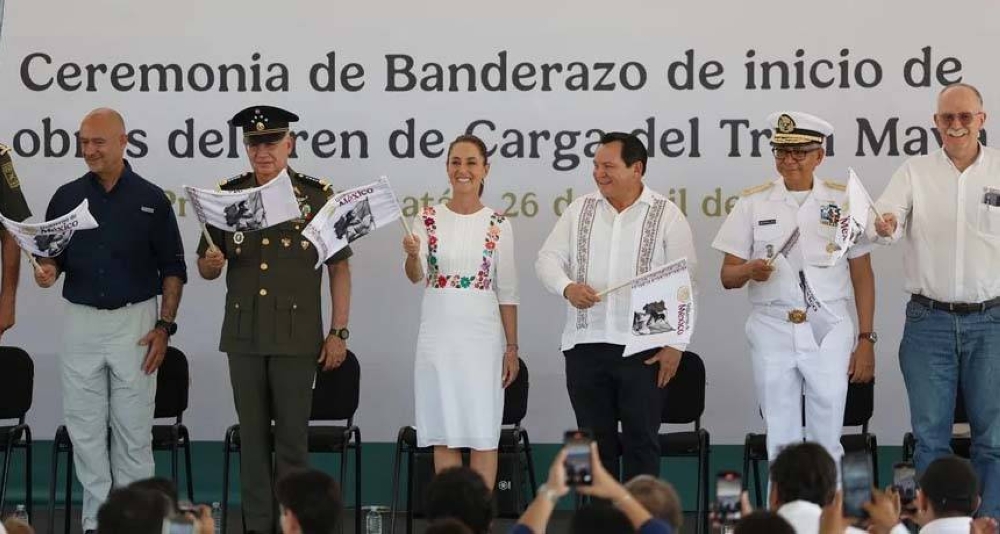 México inicia las obras para que el Tren Maya lleve carga con una millonaria inversión