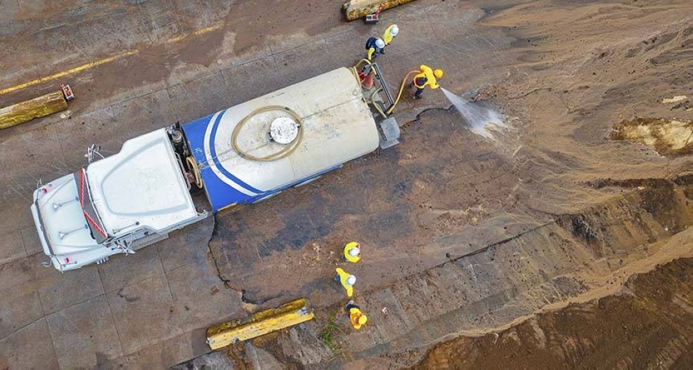 La carretera de Los Chorros sigue cerrada y VMT coordina transporte vía Constitución