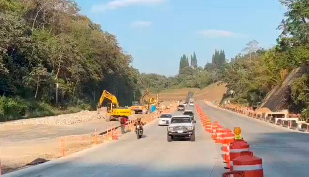 MOPT rehabilita el paso vehicular en Los Chorros