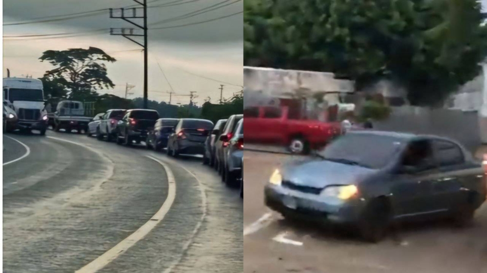 Reportan tráfico complicado en bulevar Constitución y carretera a San Juan Opico este martes tras cierre de Los Chorros