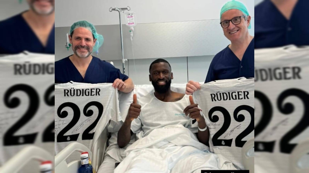 Rüdiger luego de su operación: «Por fin vuelvo a estar libre de dolor»