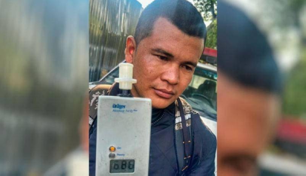 Sentencian a motorista con 686 grados de alcohol a dos años excarcelables