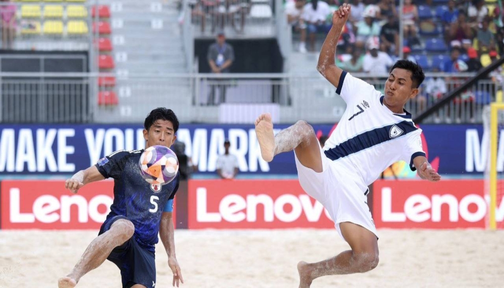 Guatemala cae 6-2 ante Japón en el partido inaugural del mundial de fútbol playa Seychelles 2025