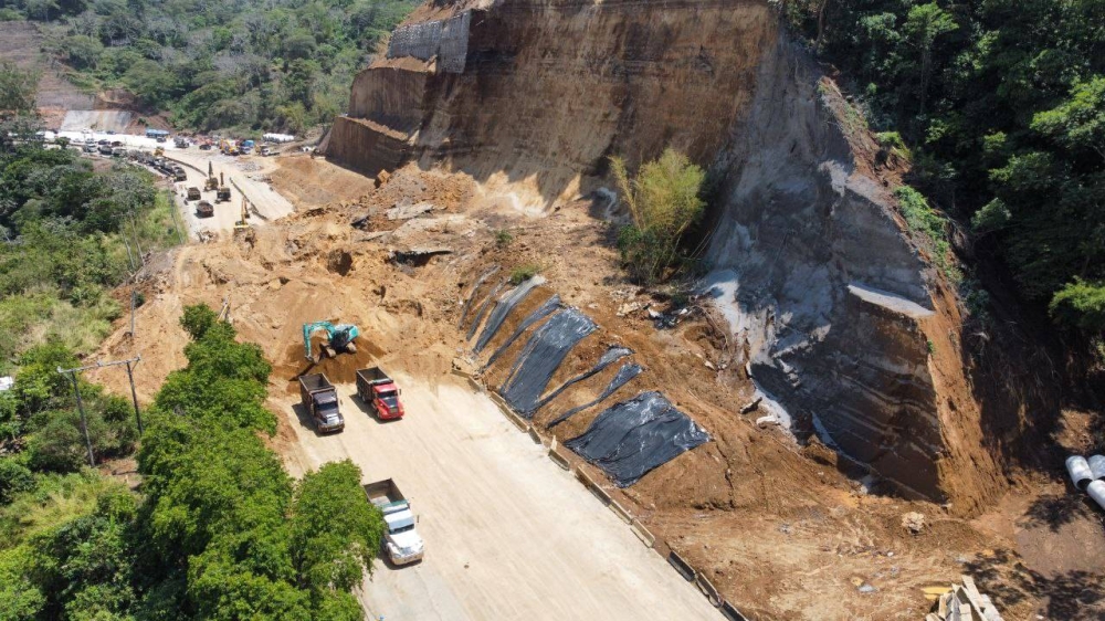 Ministro dice que ya se removió «todo el derrumbe» de Los Chorros