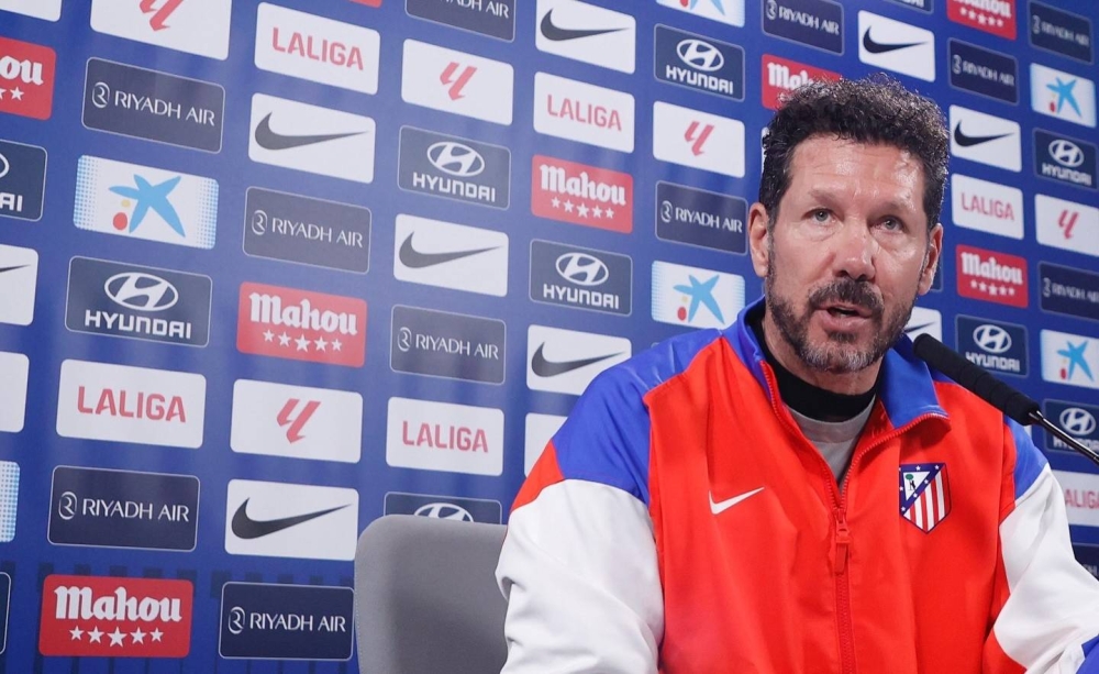 Diego Simeone lamenta puntos perdidos fuera de casa: «Nos faltó sumar 9 o 10 puntos»