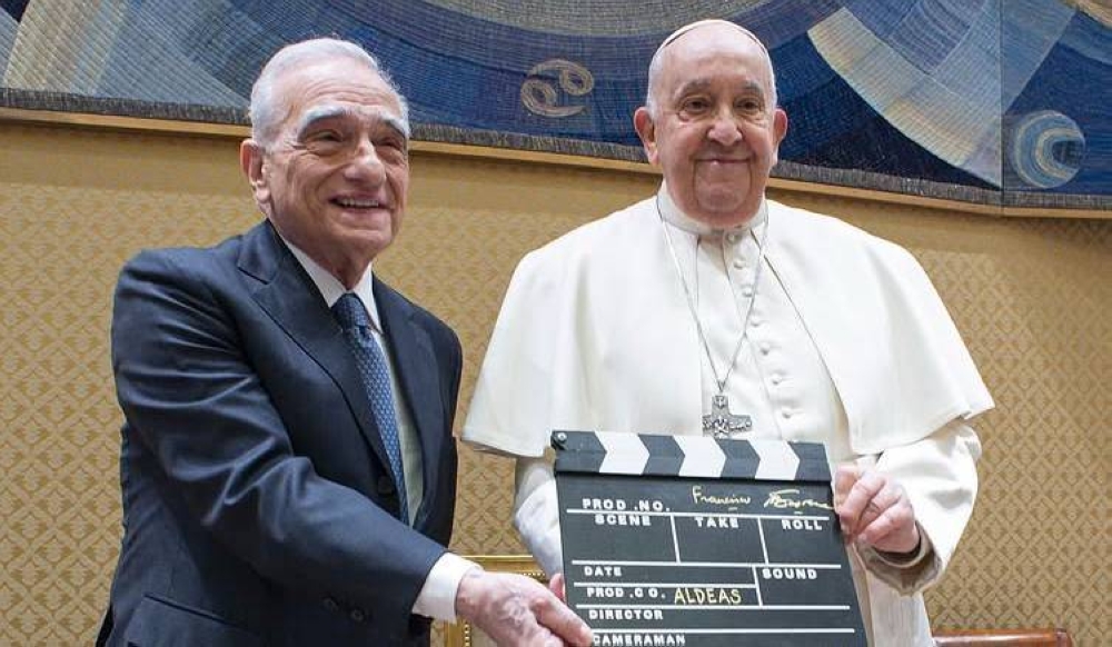El director Martin Scorsese estrenará un documental con el papa Francisco