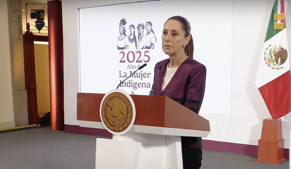 Sheinbaum rechazó la oferta de Trump de enviar militares a combatir cárteles mexicanos