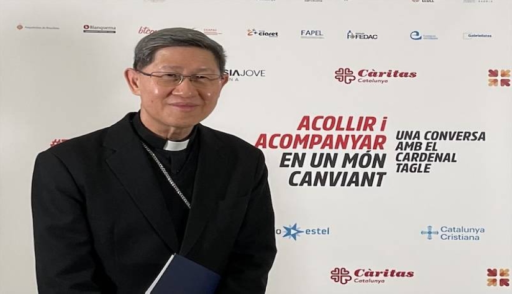 El cardenal filipino Tagle, la sonrisa de la creciente iglesia asiática