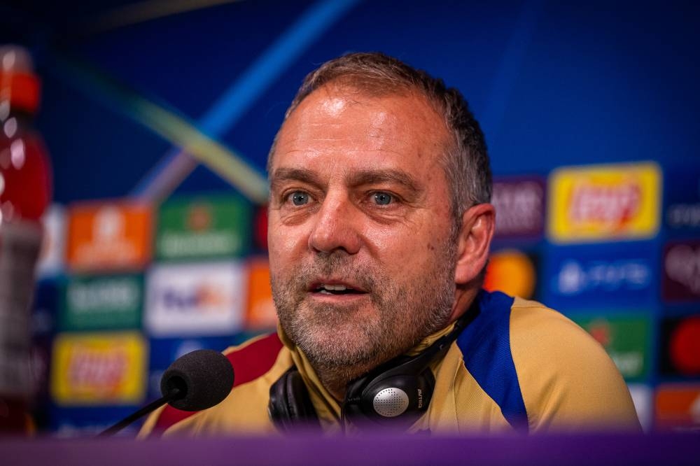 Hansi Flick: «Estamos en las semifinales de la Champions y tenemos que disfrutar»