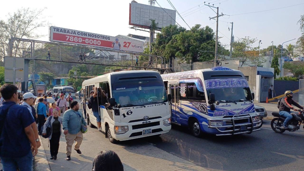 Mesa Nacional de Transporte pide a Bukele «clemencia» y la «pronta liberación» de empresarios detenidos