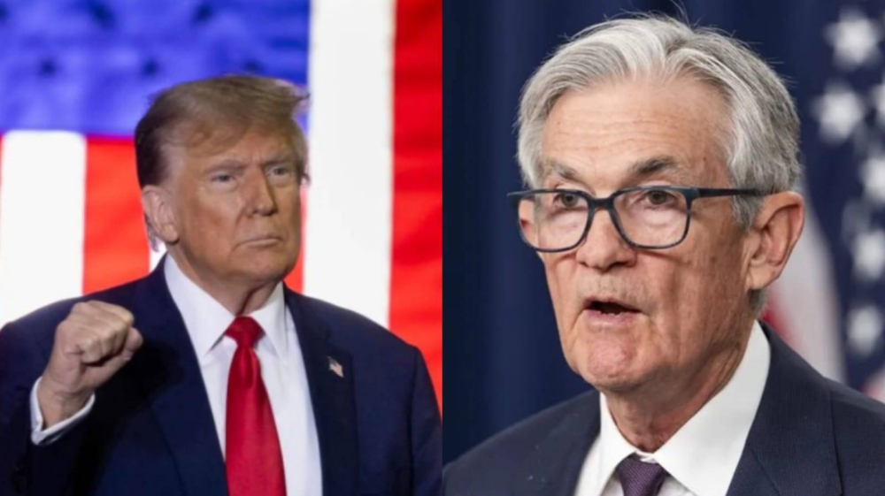 Trump llama «necio» al presidente de la Fed después de anunciar que no bajará los tipos