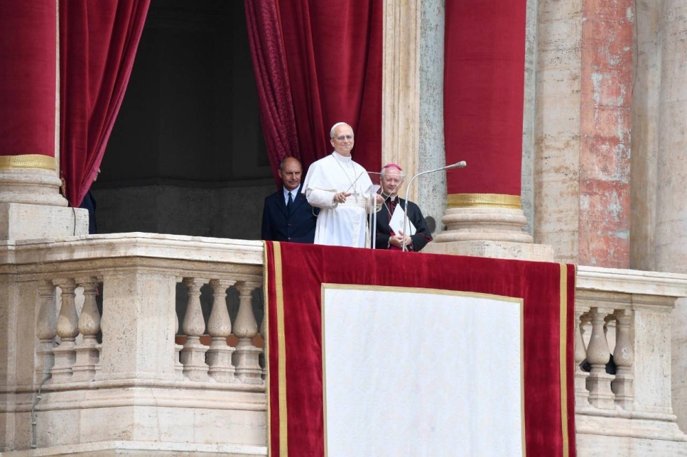 ¡Nunca más la guerra!» clama León XIV