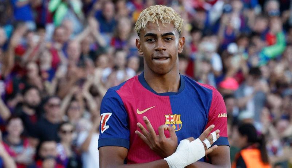 Laporta: «¿La renovación de Lamine Yamal? Apunta que irá bien»