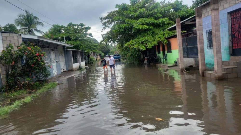 Habitantes de colonia Los Ángeles reportan inundaciones tras lluvias del lunes en San Luis La Herradura