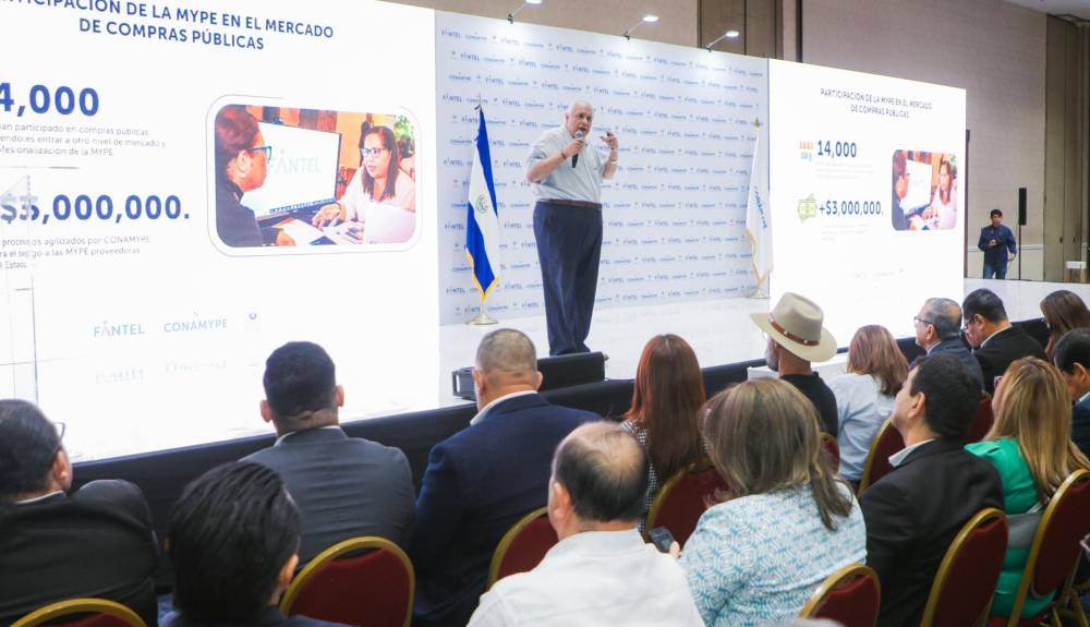 Conamype canalizó más de $6.8 millones de Fantel para mypes en el último quinquenio