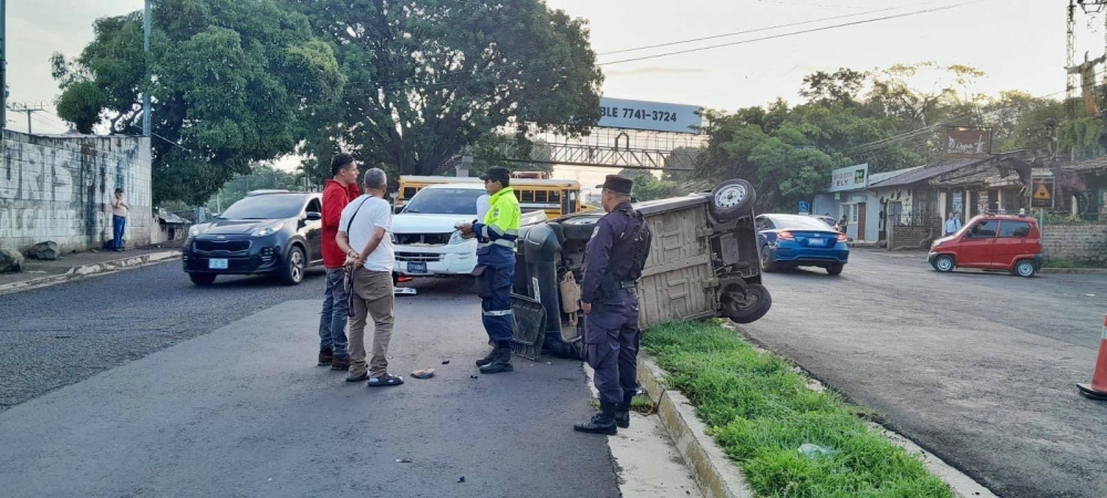 Suben a seis los lesionados por accidentes viales este jueves