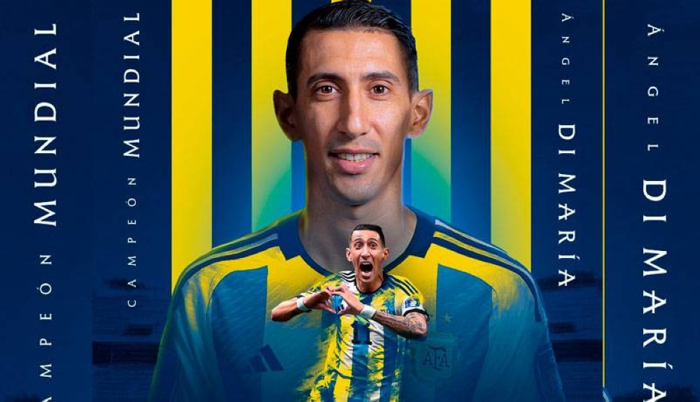 Ángel di María regresa a su primer club, el argentino Rosario Central