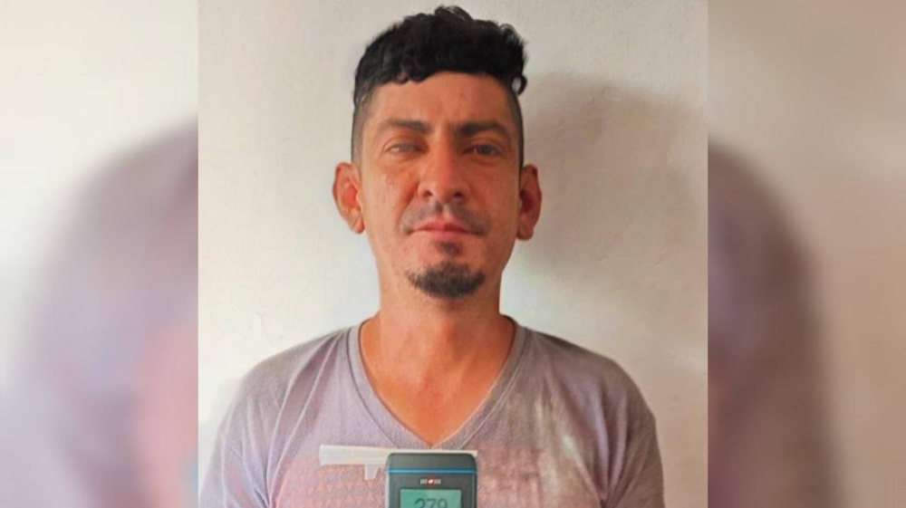 PNC captura a conductor con 279 grados de alcohol en Chalatenango