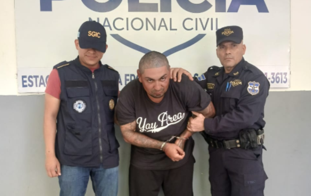 Capturan a «Barraco», un pandillero salvadoreño de la MS en Guatemala