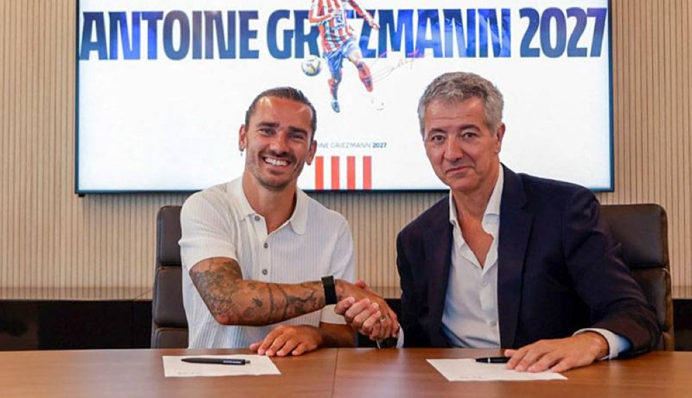 Griezmann y Koke amplían sus contratos con el Atlético de Madrid