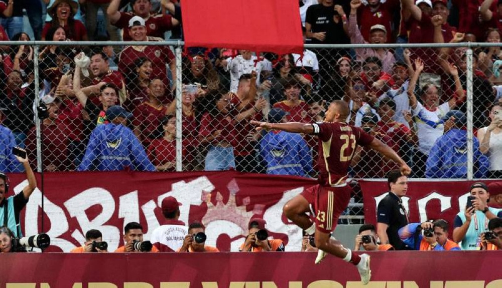 Venezuela, firme por la repesca y a tres puntos del pase directo al Mundial