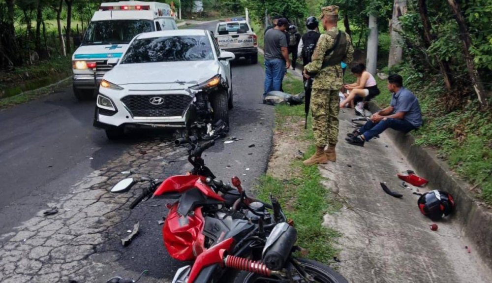 Chalatenango es el departamento en donde más han incrementado los accidentes de tránsito en 2025