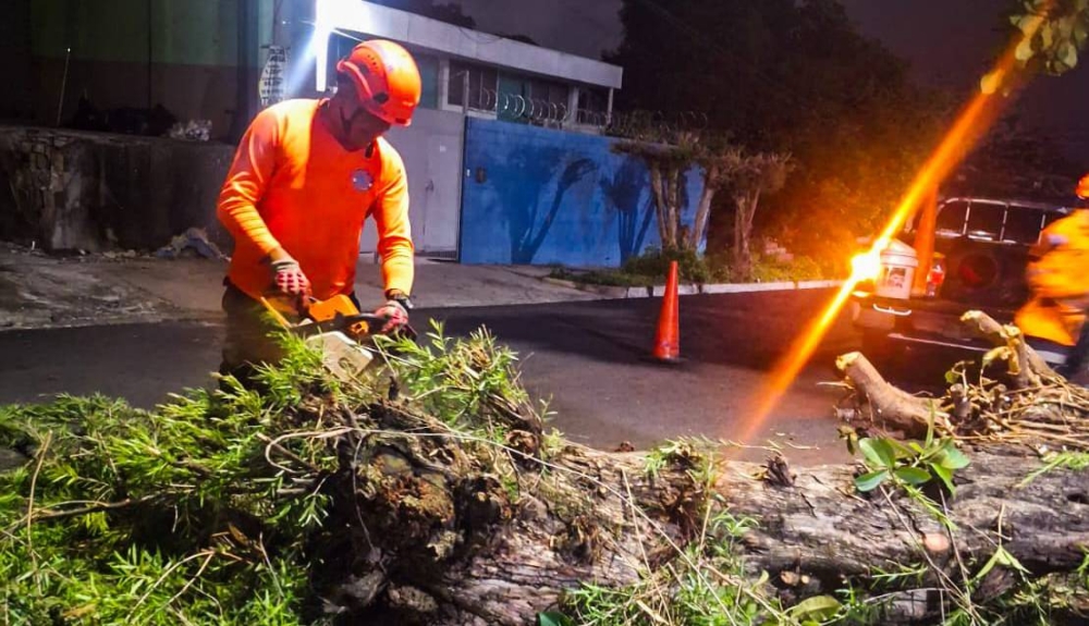 El oriente del país acumuló hasta 114 milímetros de lluvias en las últimas horas