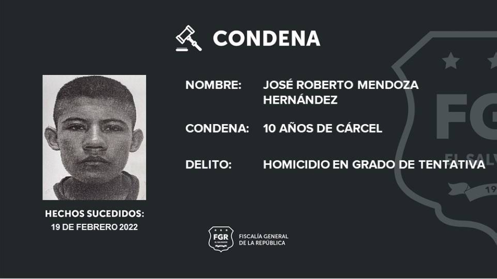 Hombre que intentó asesinar a adolescente en Colón es condenado a 10 años de prisión